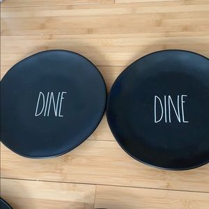 Rae Dunn DINE plates